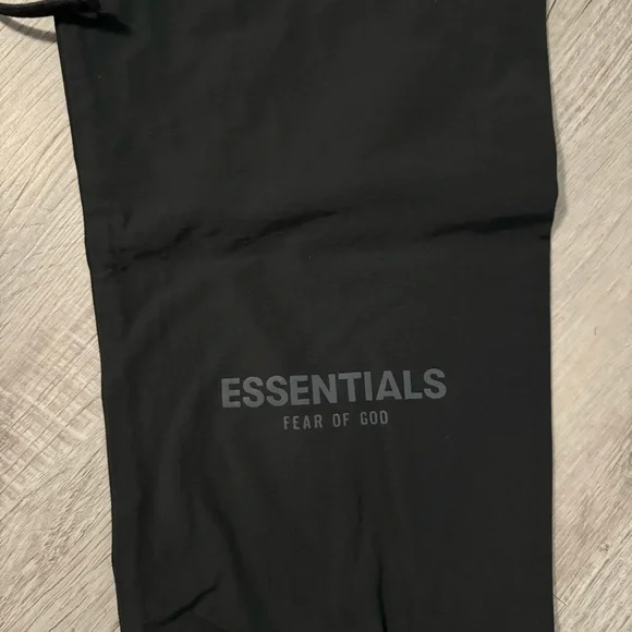 Fear of God Essentials Black Joggers - Picture 2 of 5